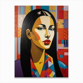 Asian Woman Canvas Print