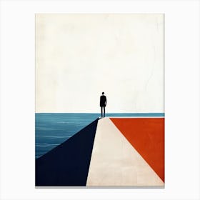 Man, Minimalism Canvas Print