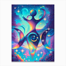 Tarot Card Painting Canvas Print