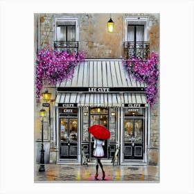 Paris Cafe Canvas Print