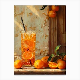 Orange Juice 3 Canvas Print