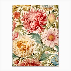 Floral Wallpaper 253 Canvas Print