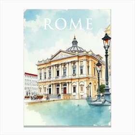 Rome, Italy 4 Canvas Print