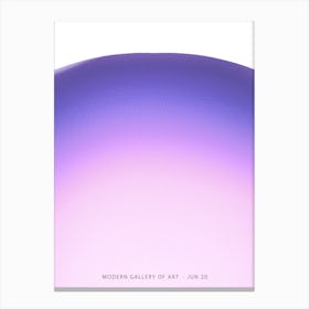Gradient Purple 1 Canvas Print