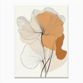 Ginkgo Leaves 12 Canvas Print