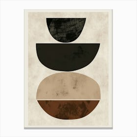 Port Elgin Stone Park Bauhaus Minimalist Canvas Print