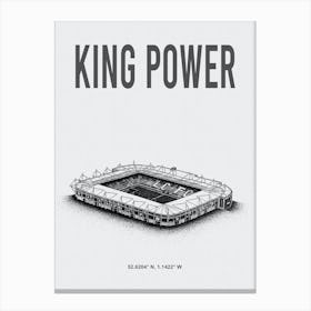 King Power Stadium Leicester City Fc Stadium Canvas Print
