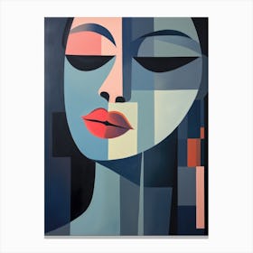 Abstract Of A Woman 21 Canvas Print