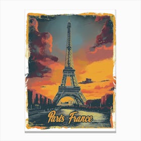 Paris France Canvas Print