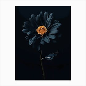Dark Flower Canvas Print