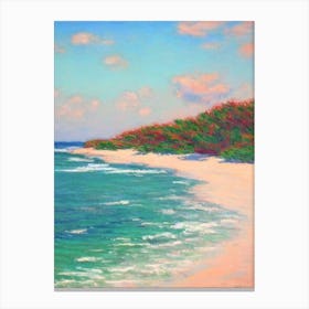 Eagle Beach Aruba Monet Style Canvas Print