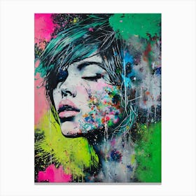 Graffiti Art Canvas Print