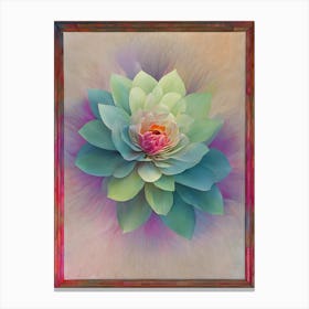 Lotus Flower Canvas Print