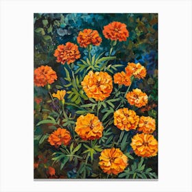 Marigolds Canvas Print