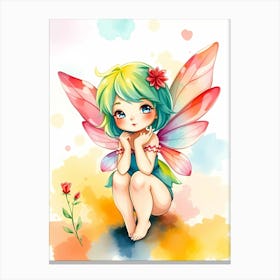 Kawaii Fairy Canvas Print