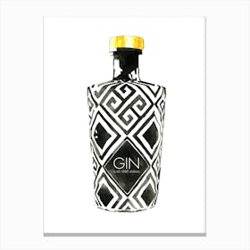 Gin Is My Spirit Animal Canvas Print