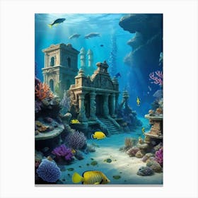 Beauty of underwater world 5 Canvas Print