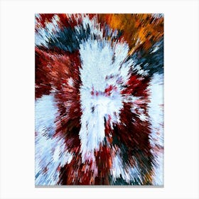 Acrylic Extruded Painting 69 Canvas Print