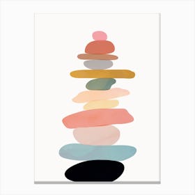 Balancing Stones 22 Canvas Print
