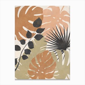 Tropical Leaves Canvas Art Canvas Print