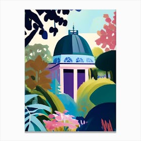 Kew Gardens, 1, United Kingdom Abstract Still Life Canvas Print