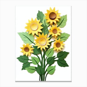 Sunflowers 29 Canvas Print