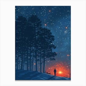 Starry Night 3 Canvas Print