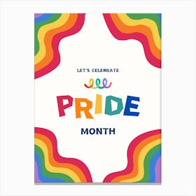 Pride Month Canvas Print