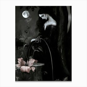 Gothic Woman 1 Canvas Print