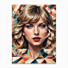Taylor Swift Painting Canvas Print