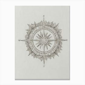 Compass 1 Canvas Print