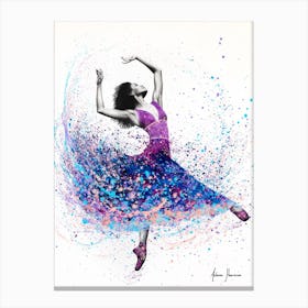 Powerful Passion Dance Canvas Print