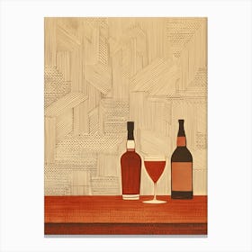 'Drinks' Canvas Print