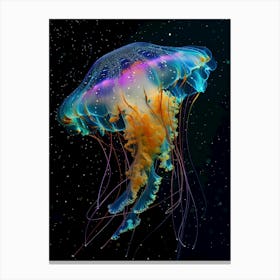 Jellyfish In Space 2 Canvas Print