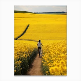 Canola Field Canvas Print