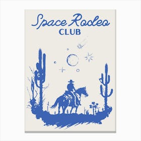 Space Rodeo Club 3 Canvas Print