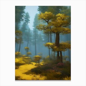 Twilight Forest 7 Canvas Print