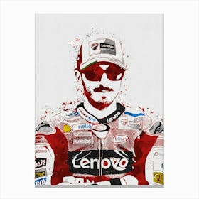 Francesco Bagnaia Canvas Print