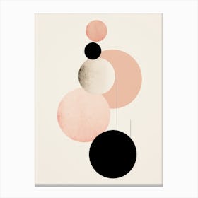 Abstract Circles 2 Canvas Print