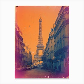 Paris Polaroid Inspired 1 Canvas Print