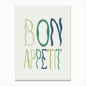 Bon Apetit Canvas Print