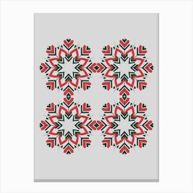 Snowflakes 1 Canvas Print