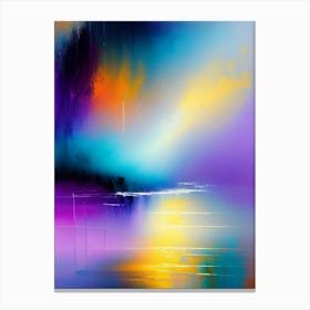 Fog Waterscape Bright Abstract 2 Canvas Print