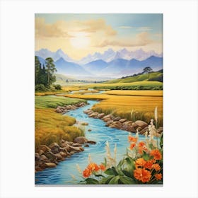 River Valley Canvas Print