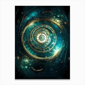 Clock 2 Canvas Print