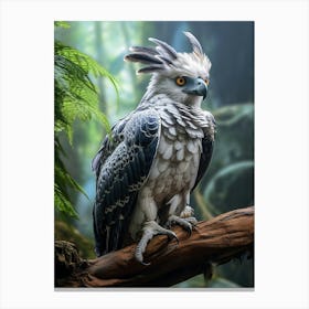 Aerial Majesty: Harpy Eagle Wall Art Canvas Print