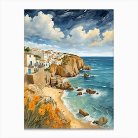 Seaside Painting Canvas Print