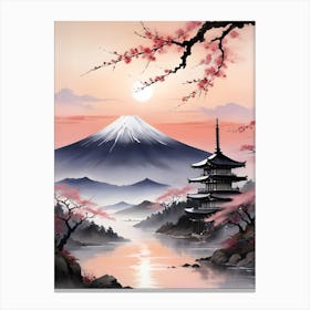 Japanese Painting Canvas Print