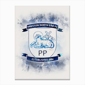 Preston North End 4 Canvas Print