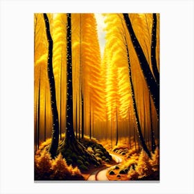 Twilight Forest 8 Canvas Print